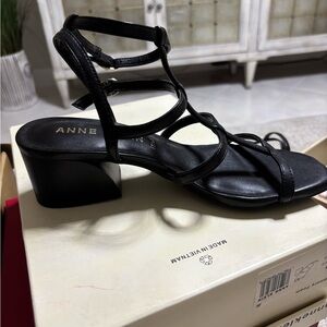 Anne Klein Black Women's Sandals
